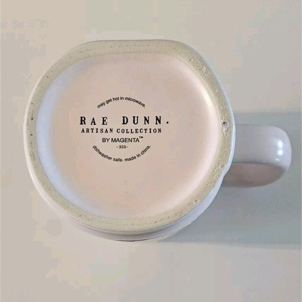 Rae Dunn Artesian Collection by Magenta "BLUSHING BRIDE" Pink Mug - Picture 2 of 2